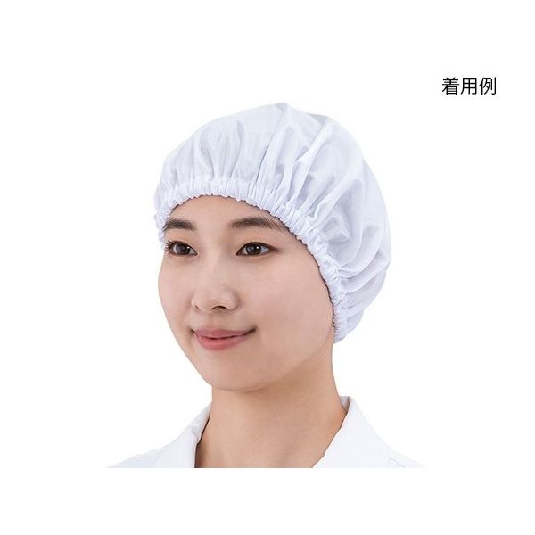 アズワン アズピュアヘアキャップ L 1枚 4-3178-01（直送品）
