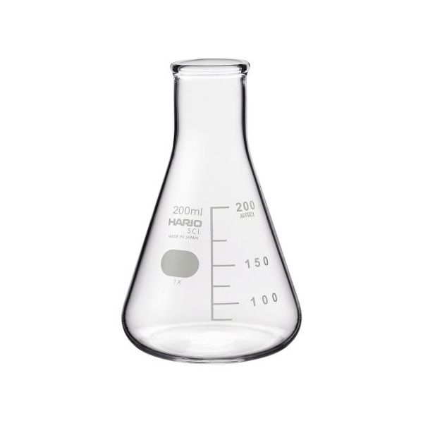 HARIO 三角フラスコ 200mL 24個入 SF-200 SCI 1箱(24個) 6-017-23（直送品）