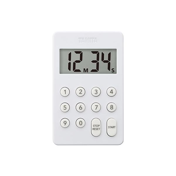 アズワン デジタルタイマー100分計 校正証明書付 TD415WH 1個 6-4024-21-20（直送品）