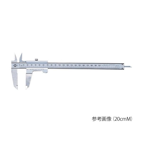 アズワン M型ノギス(測定範囲 0~150mm) 中国語版校正証明書付 15cmM 1個 6-5710-01-57（直送品）