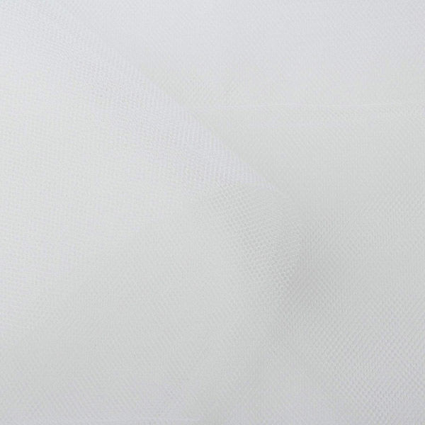 コスモテキスタイル ソフトチュール生地 巾115cm×5m切売カット オフホワイト AD1820-11-5M（直送品）