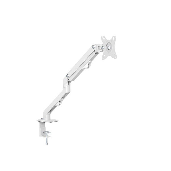 GOPPA VESA対応可動式シングルディスプレイアーム(5軸) ホワイト GP-DPAS1/W 1台(直送品)