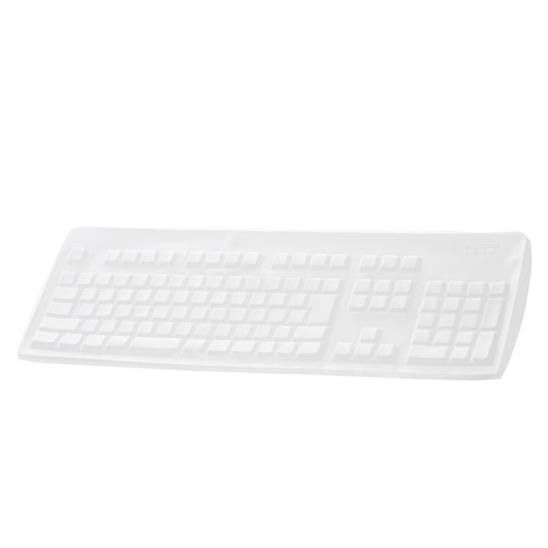 キーボードカバー HP Desktop 対応 抗菌 防塵 クリア PKP-HPD1