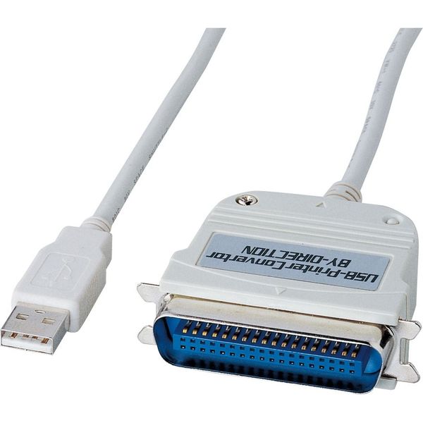 サンワサプライ USBプリンタコンバータケーブル（IEEE1284-USB変換・1.8m） USB-CVPRN 1個