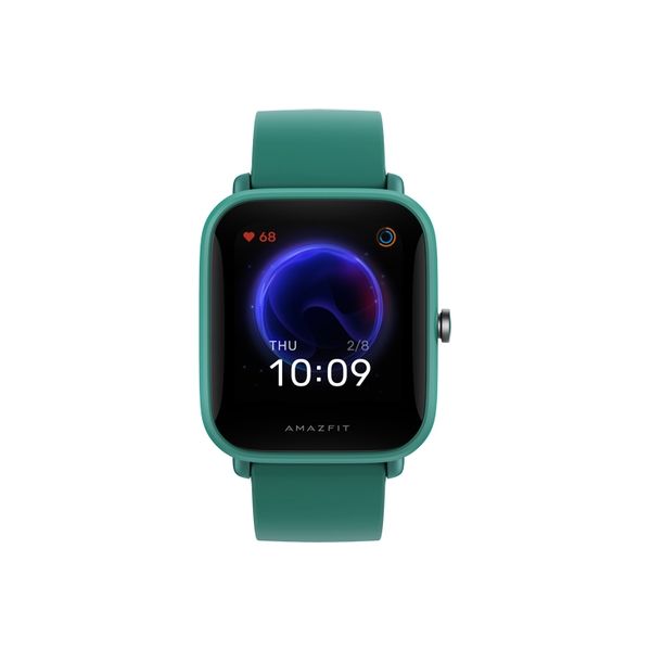 アマズフィット(Amazfit) スマートウォッチ 腕時計 Bip U Pro グリーン ウェアラブル SP170026C08（直送品）