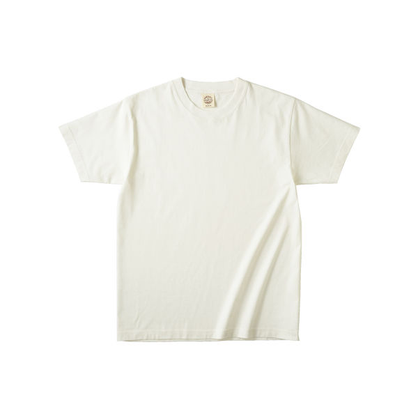TRUSS オーガニックコットンTシャツ　サイズS　5.3oz　ナチュラル　1着（直送品）