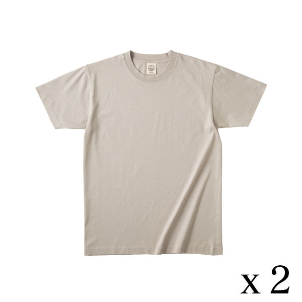 TRUSS オーガニックコットンTシャツ サイズS 5.3oz ミルキー