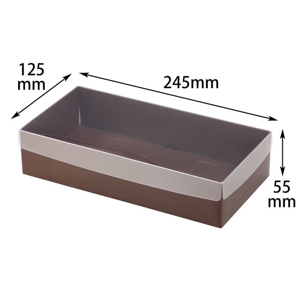 ヤマニパッケージ Cスクエア55ロング(L)　100枚 16-238（直送品）