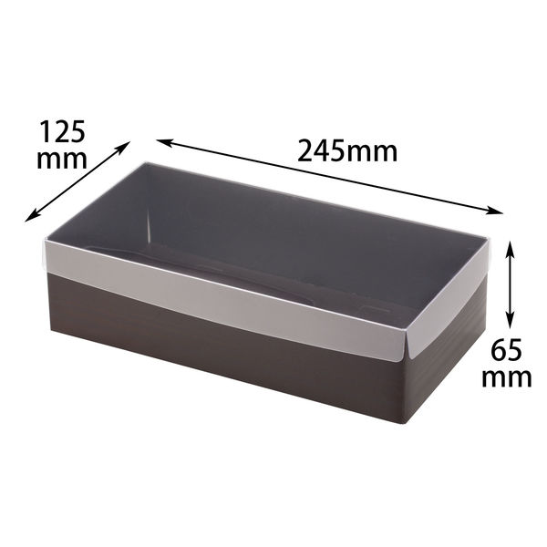 ヤマニパッケージ Cスクエア65ロング(L) 100枚 16-248 1ケース(100枚入)（直送品）