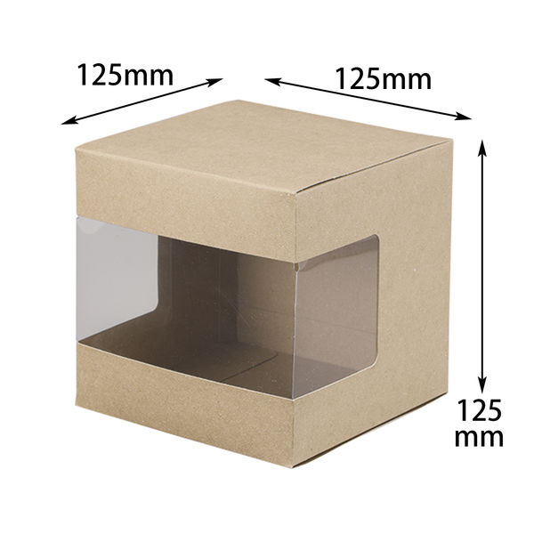 ヤマニパッケージ ミエルキューブ125角 200枚(10×20) 16-339 1ケース(200枚入(10枚×20袋))（直送品）