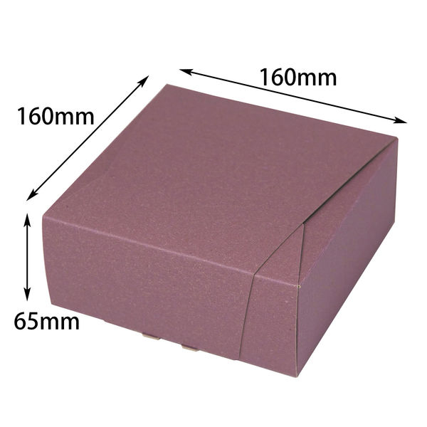 ヤマニパッケージ 和包160角 京藤 200枚(100×2) 19-198V 1ケース(200枚入(100枚×2袋))（直送品）