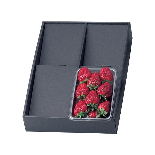 ヤマニパッケージ L-2010BL ディスプレーボックス 黒 50枚(10×5) 224483 1ケース(50枚入(10枚×5袋))（直送品）