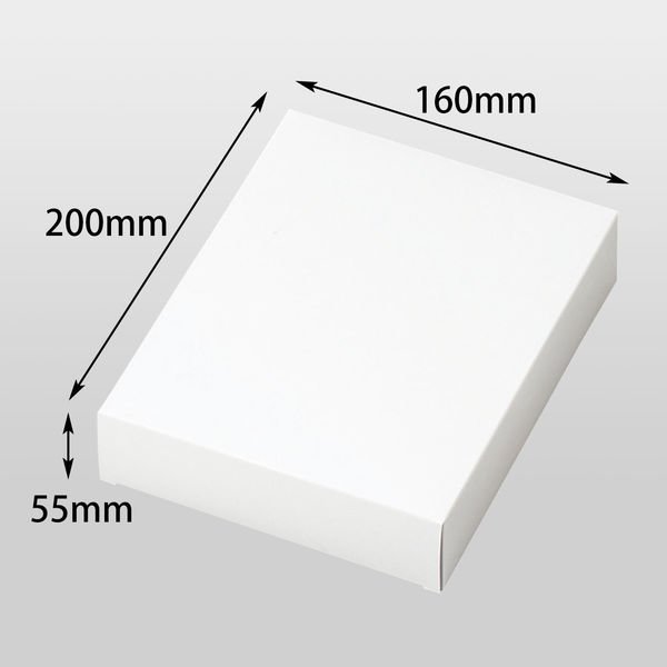 ヤマニパッケージ EE-202クリスタルBOX3号　200枚(100×2)（直送品）
