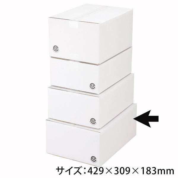 ヤマニパッケージ A式白6号　30枚 EE-305（直送品）