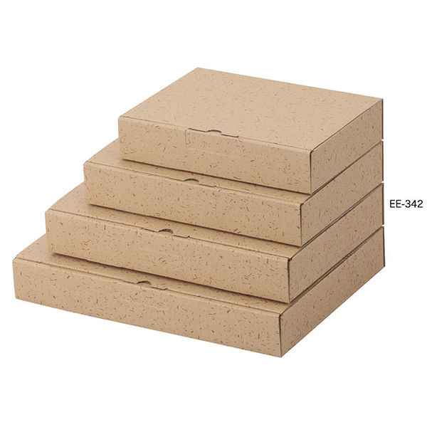 ヤマニパッケージ EE-342 カル段組立式 4cm 100枚 1ケース(100枚入(100枚×1袋))（直送品）