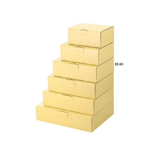 ヤマニパッケージ EE-93 お好み箱1枚の組立式 9cm 100枚(50×2) 1ケース(100枚入(50枚×2袋))（直送品）