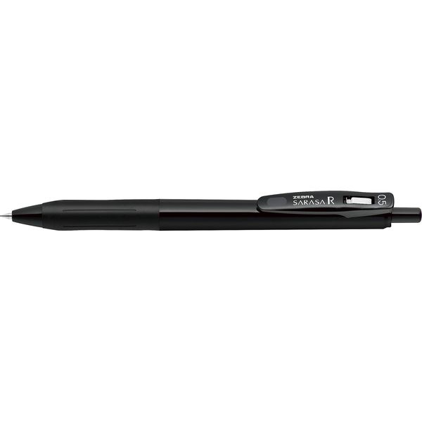 【新品】(まとめ) ゼブラ ゲルインクボールペン サラサR 0.5mm 黒 (軸色：黒) JJ29-R1-BK1 1本 【×50セット】