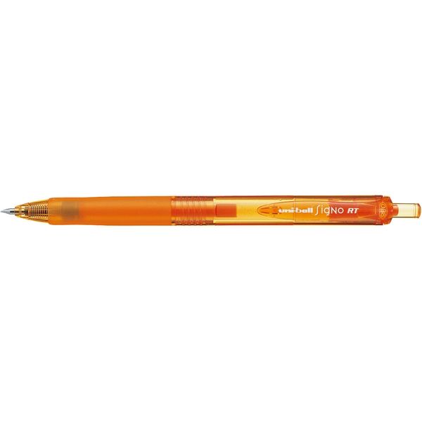 三菱鉛筆 ユニボールシグノノック式　オレンジ UMN103.4 30本（直送品）