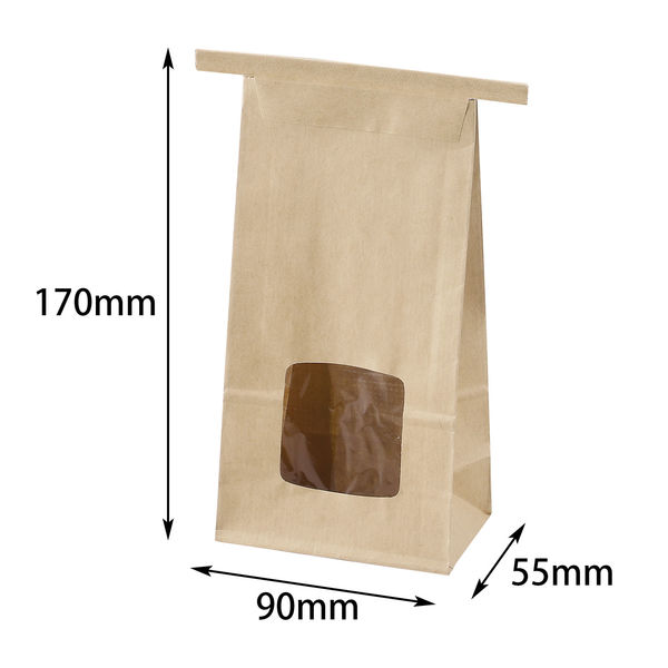 ヤマニパッケージ キャンディーパック クラフトS 200枚(50×4) YOH-410（直送品）