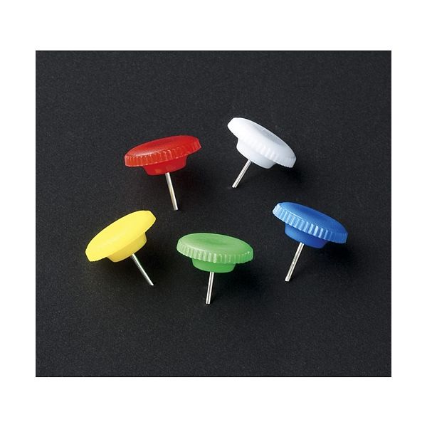 ジョインテックス プラ画びょう カラー80本入 B510J　10箱（直送品）