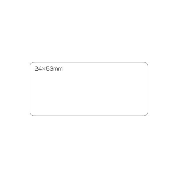 ジョインテックス 白無地ラベル強粘着24×53(90片×5)B559J-5　10セット（直送品）