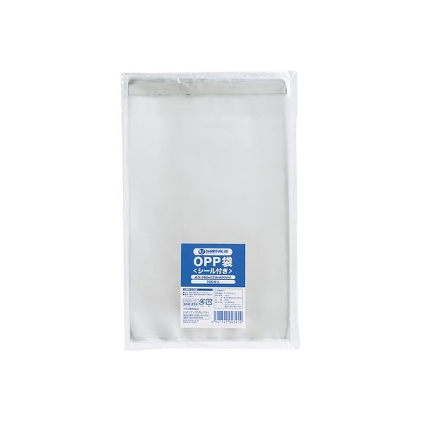 ジョインテックス OPP袋(シール付)A5 100枚 B626J-A5 1セット(30パック)（直送品）