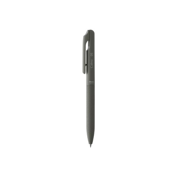 【新品】(まとめ) ぺんてる 単色ボールペン Calme 0.5mm インク色黒/カーキ軸 BXA105D-A 【×50セット】