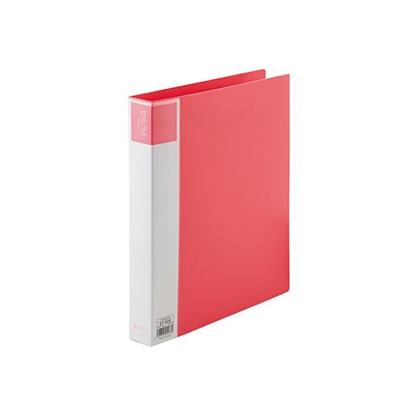 ジョインテックス 再生PPリングファイルA4S D009J-10RD赤10冊　5箱（直送品）