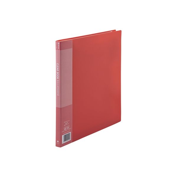 ジョインテックス クリアーブック20P A4S赤10冊 D047J-10RD　5箱（直送品）