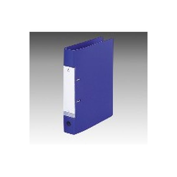 リヒトラブ Ｄ型リングファイルG2230 A4S 46mm 青 10冊 G2230-8 1セット（直送品）