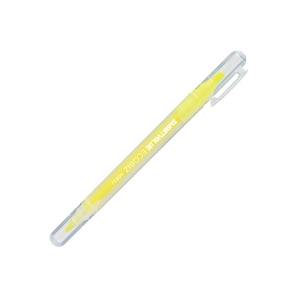 ジョインテックス 蛍光ツインマーカー 黄10本 H023J-YL-10 1セット(10箱)（直送品）