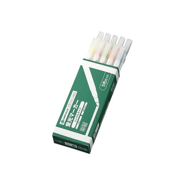 ジョインテックス 蛍光マーカー 5色入10本 H029J-MIX-10 1セット(20箱)（直送品）