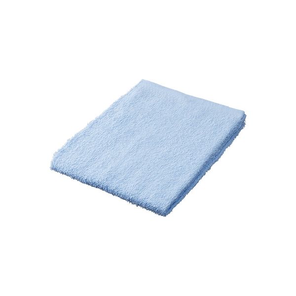 ジョインテックス カラータオル5枚入 ブルー N108J-BL 1セット(10パック)（直送品）