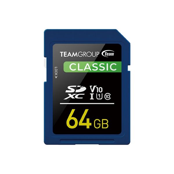 TEAM（チーム） SDXCカード UHS-I U1 64GB TSDXC64GIV1001　3枚（直送品）