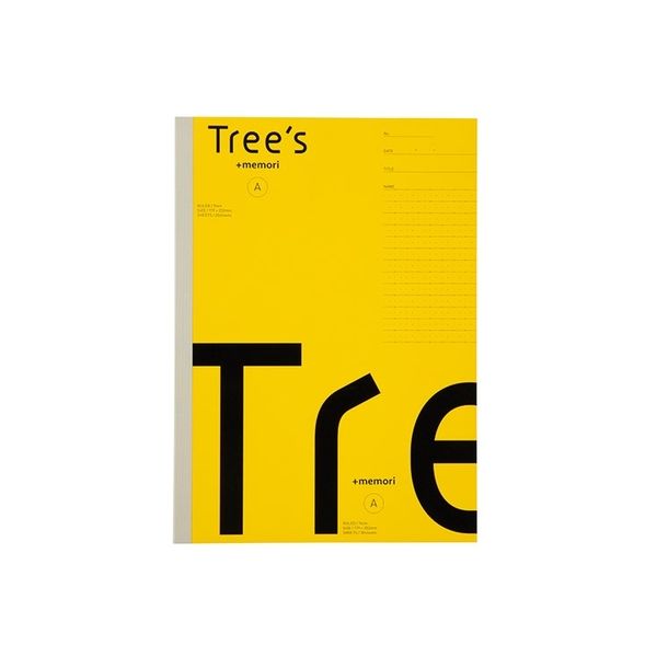日本ノート Tree s B5 Pメモリ A罫30枚イエロー UTRP3AY 30冊（直送品）