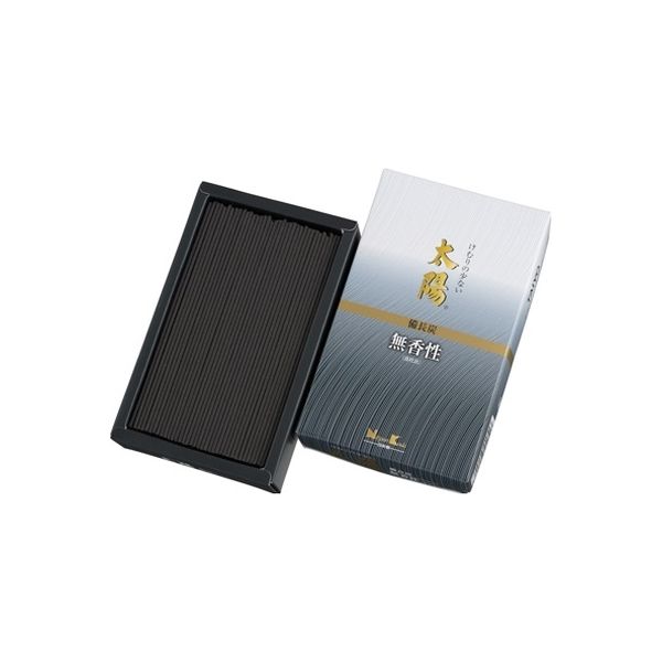 日本香堂 太陽 無香性 備長炭 バラ詰 4902125240513 170G×10点セット（直送品）