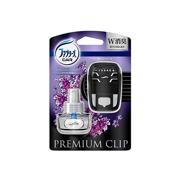 P&G ファブリーズ プレミアムクリップ ラベンダーソナタ 本体 4902430844079 1セット(7ML×6点セット)（直送品）