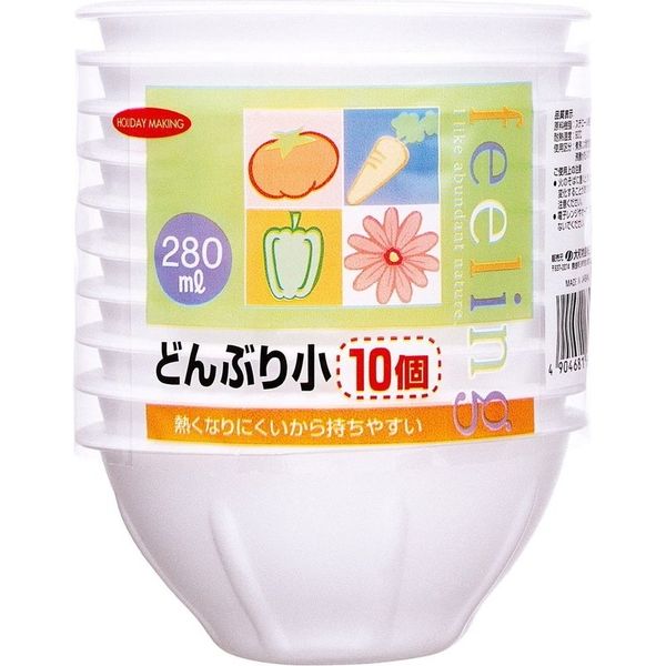 フィーリング どんぶり小 4904681632429 10個×20点セット 大和物産（直送品）