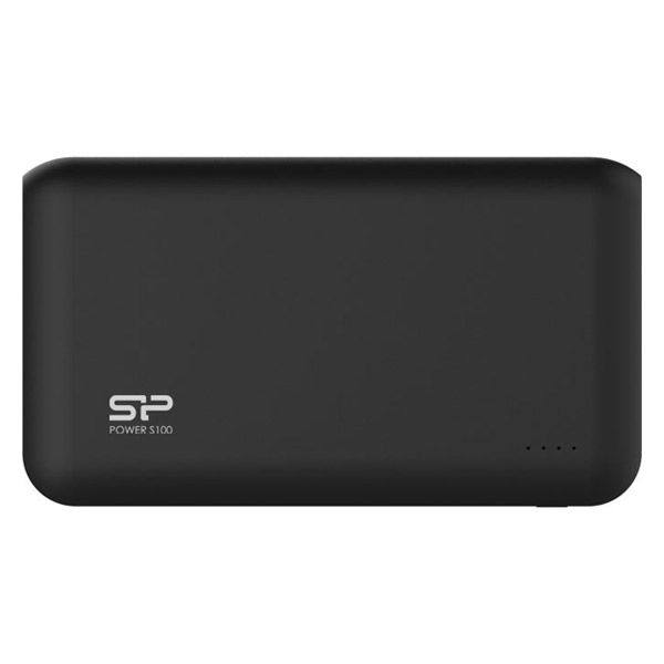 モバイルバッテリー 10000mAh 2台同時充電 ブラック SP10KMAPBK100P0KJE シリコンパワー 1個