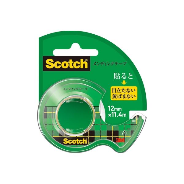 スリーエム ジャパン メンディングテープ CM-12 12×11.4 1セット(20個)（直送品）