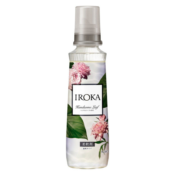 フレアフレグランス IROKA（イロカ） ハンサムリーフの香り 本体 570ml 1個 柔軟剤 花王