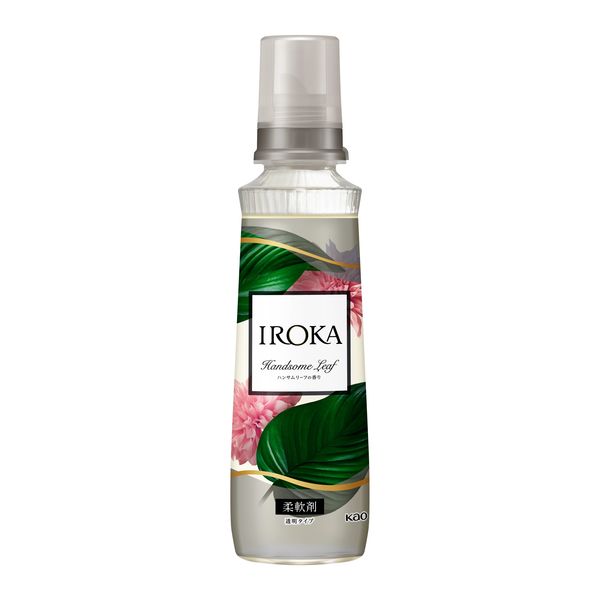 フレアフレグランス IROKA（イロカ） ハンサムリーフの香り 本体 570ml 1個 柔軟剤 花王