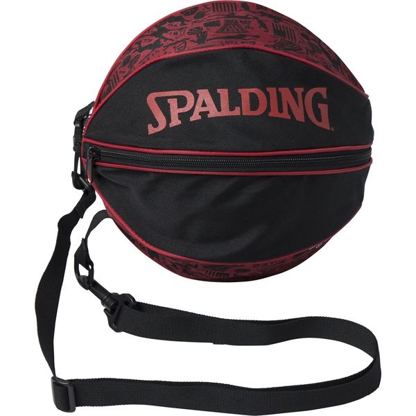 SPALDING（スポルディング） ボールバッグ グラフィティレッド 49001GR 1個（直送品）