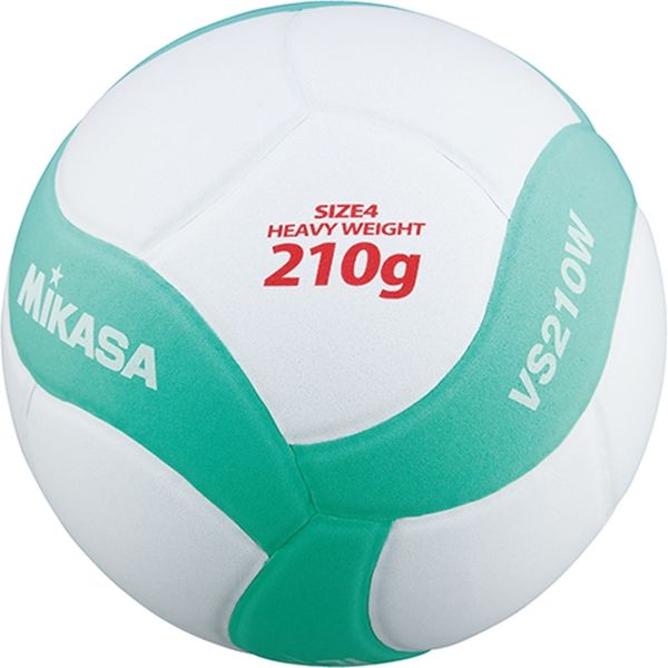MIKASA レッスンバレー練習球 4号 VS210WWG 2球（直送品