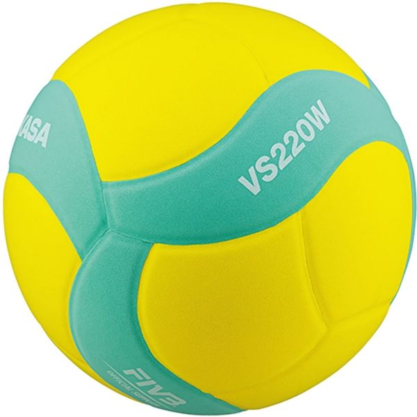 MIKASA スマイルバレー 5号球 VS220WYG 2球（直送品） - アスクル