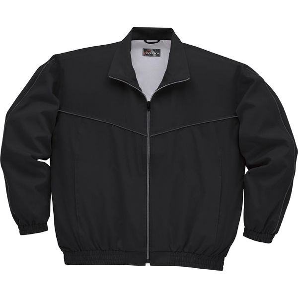 Asahicho（旭蝶繊維） E006 カラーブルゾン ブラック SS 1枚（直送品）