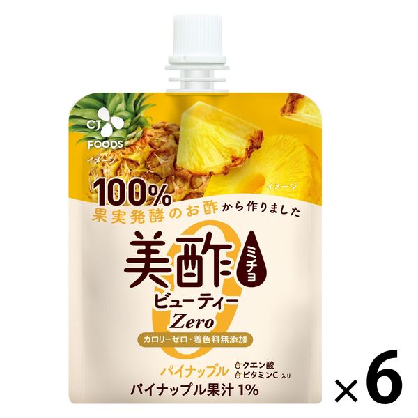 美酢 ビューティーZERO パイナップル　150ｇ 6個 CJ FOODS JAPAN