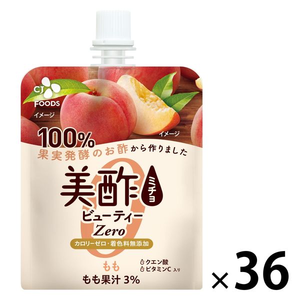 美酢 ビューティーZERO もも 150g 36個 CJ FOODS JAPAN