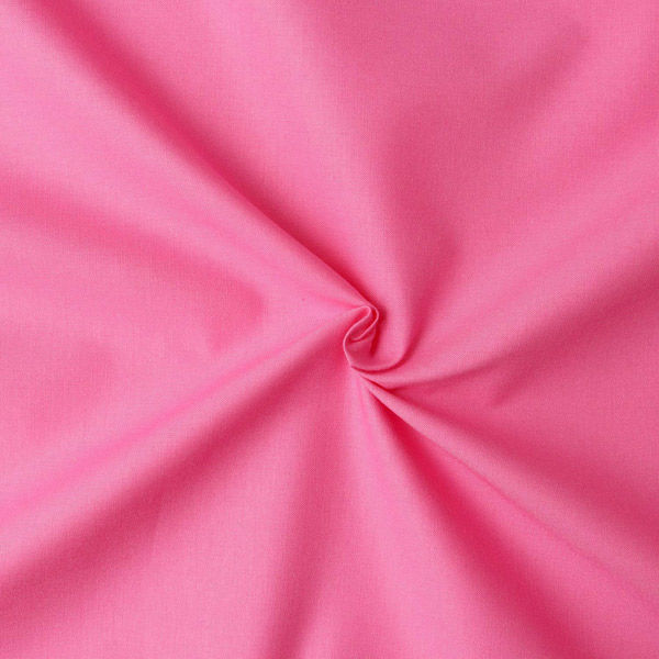 NBK エイティスクエア 無地 生地 綿100% シャーティング ルージュピンク ピンク系 巾約110cm×5m切売カット KD4630-2（直送品）
