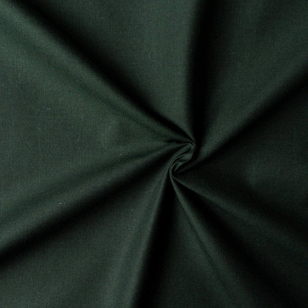 NBK エイティスクエア 無地 生地 綿100% シャーティング ディープグリーン グリーン系 巾約110cm×5m切売カット KD4630（直送品）